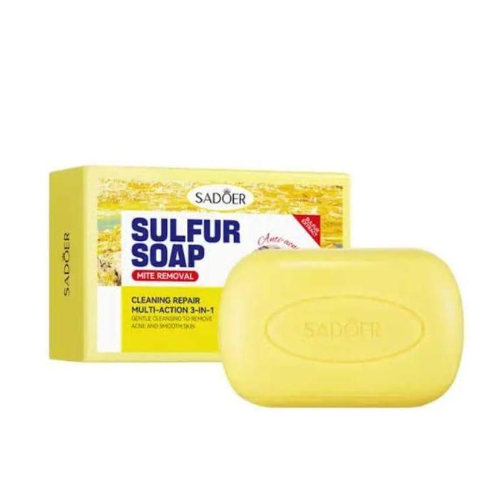 Sulfur Soap Bar, Sulfur Cleanser Body Wash, Face Wash Bar Sulfur Cleanser Korean, Sulfur Facial Cleanser Acne Bar Soap For Face,
