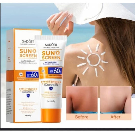 Sunscreen Cream SPF 60+