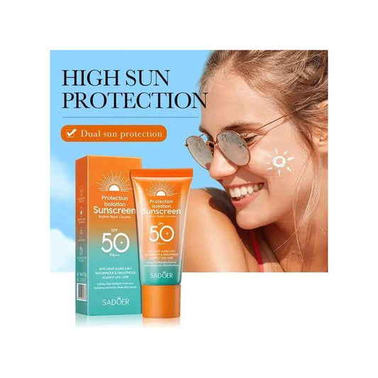 Sunscreen SPF 50, Anti Light Aging, Moisturizing Multiple Protection Effect Sunscreen