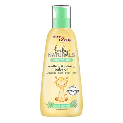 【Clearance Sale】Nice & Lovely Soothing & Calming Baby Oil - 100ml