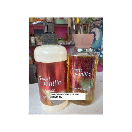 Sweet Vanilla Lotion & Shower Gel