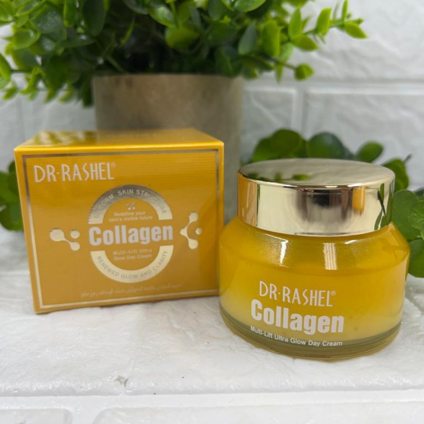 Dr. Rashel Collagen Multi-Lift Ultra Glow Day Cream Wrinkles Pigmentation Dark Spots Natural Tone - DR RASHEL