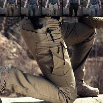 Tactical Men Pants Combat Trousers SWAT Army Military Pants Men Cargo Pants for Military Style Trousers Outdoor quick-drying pants Men's thin summer rush pants Elastic quick-drying pants Waterproof