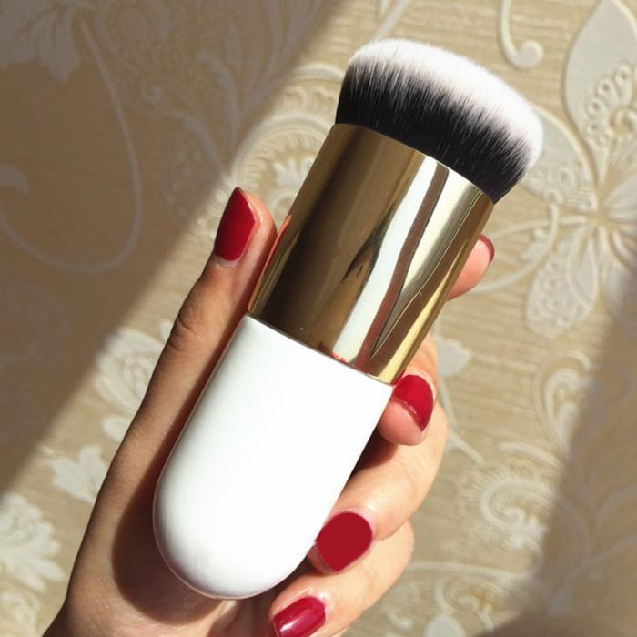 New Chubby Pier Foundation Brush Flat Cream Makeup Brushes Professional Cosmetic Make-up Brush Makeup