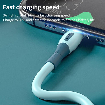 TYPE-C Data Cables Liquid silica gel charging cables Fast Charging data line For Android Phone Charger Cable High quality USB Data Cables