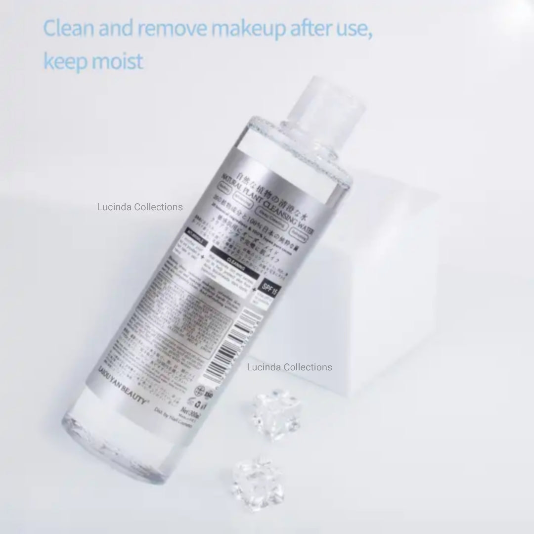 Natural Plant Cleansing Water 6 In 1 Makeup Remover Cleanser - Laiou Yan Beauty