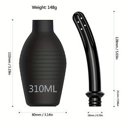 310ml Anal Douche Enema Bulb Vaginal Douche Cleaner Large Capacity Cleansing Bulb for Women Men Health for Colon Cleaning Detox Constipation