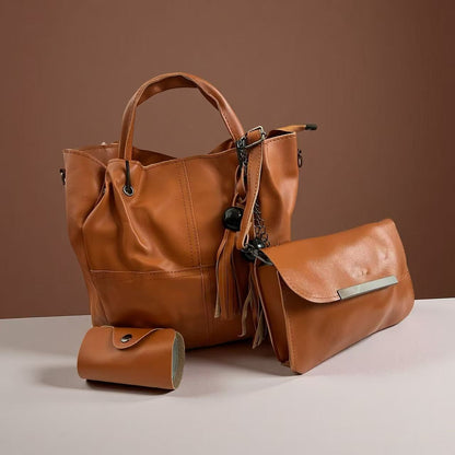 Star Glow 3 PIECES Ladies Shoulder Casual Bag girl Handbags for Ladies Tote Bags Crossbody Bags for Women Fashion Female Handle Shoulder Shoulder Bag Fast delivery within 1-5 days