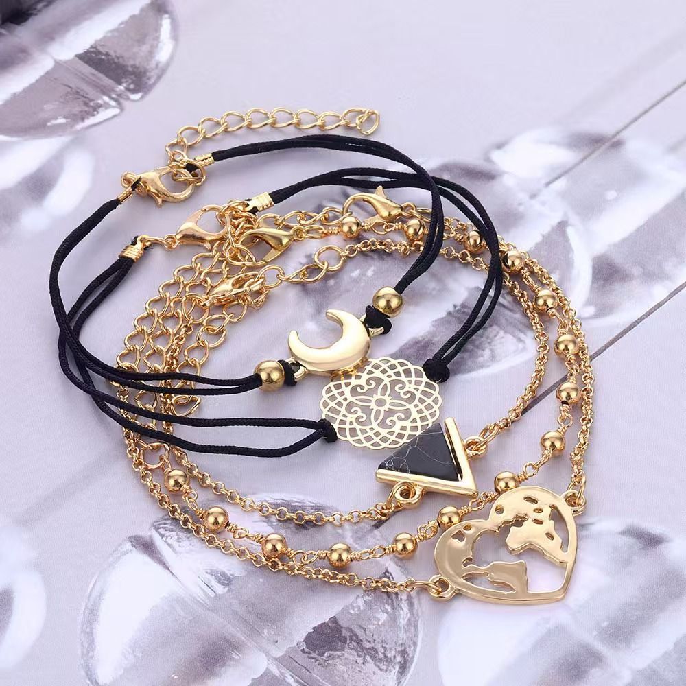 6PCS Women Watch Set Full Diamond Leather Strap Square Watch Women's Watches Luxury Timetable Quartz Fashion Watch Female Wrist Wstch Clock