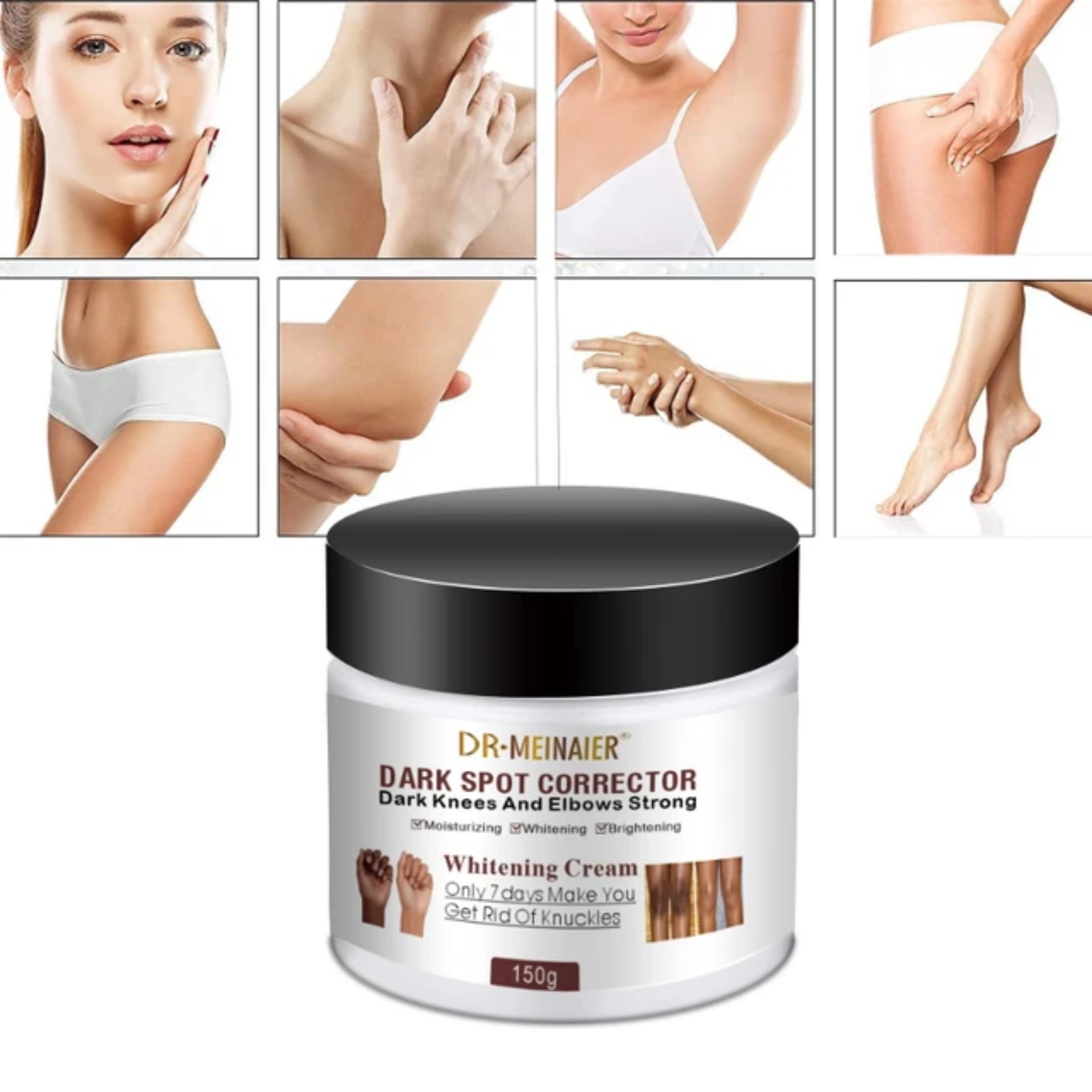 Dr. Meinaier Dark Spot Corrector Cream Whitening Brightening Knuckles Clears Spots Underarm knees & elbow