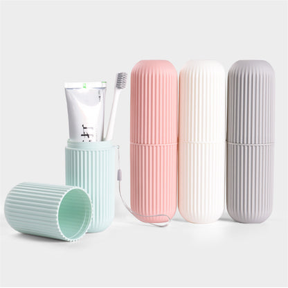 Travel Accessories Toothbrush Tube Cover Case Cap Fashion Plastic Suitcase Holder Baggage Boarding Bathroom Products