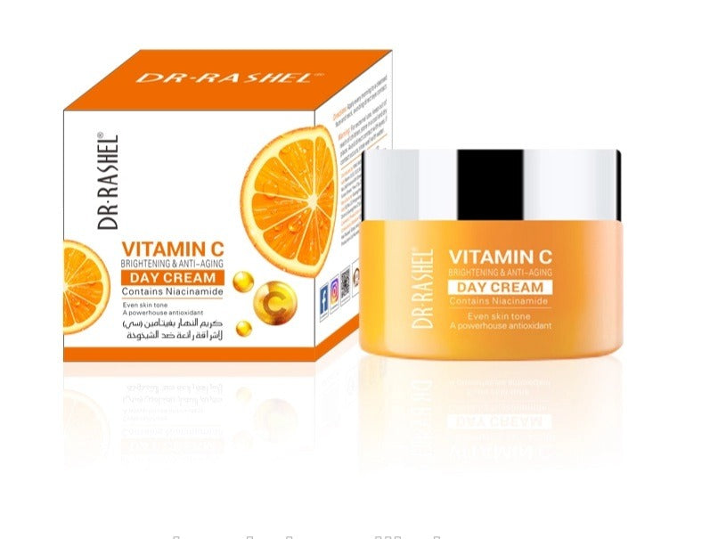 Dr Rashel Vitamin C DAY Cream With Niacinamide Brightening & Anti-Aging Face Cream