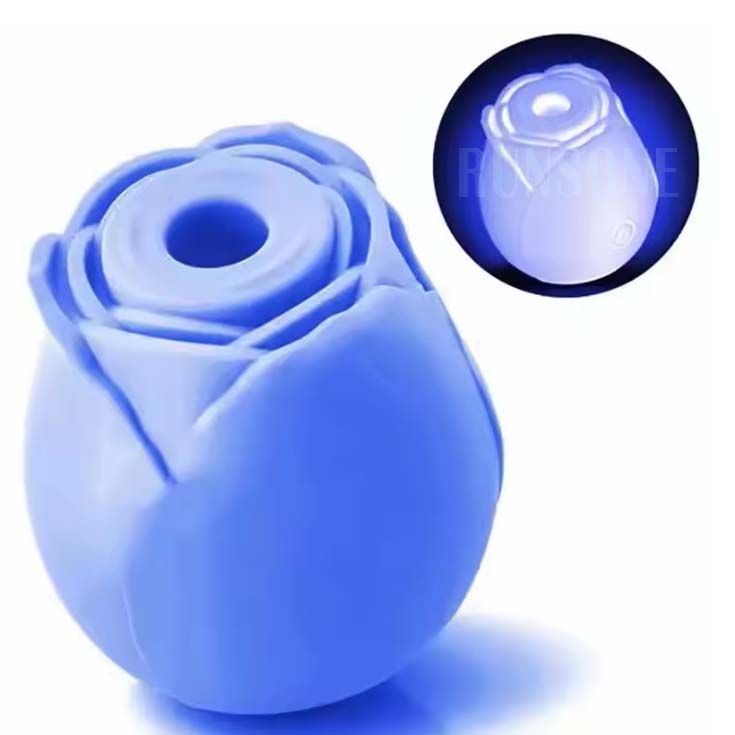 Womens Rose Clitoris Sucking Vibrator Nipples Sucker Oral Stimulator Powerful Rechargeable Adult Compact Foreplay Sex Toy For Girlfriend Wife