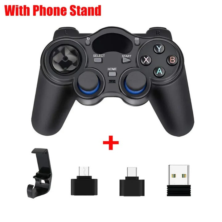 850 wireless game handle, Bluetooth compatible 2.4 G controller game joystick, with receiver TV computer handle, flexible operation and game experience