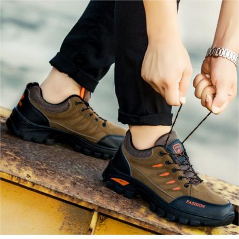 Leisure Outdoor Sports Mountaineering Work Commuter Shoes Thick Soled Camel Shoes For Men