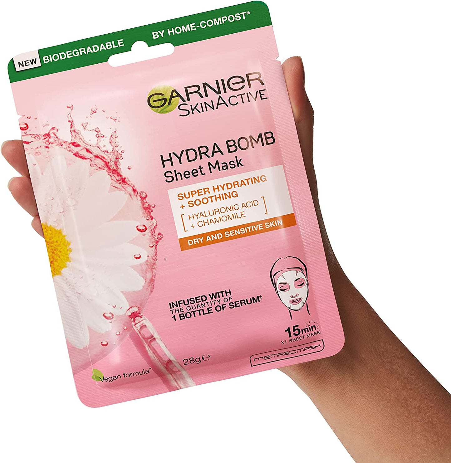 Garnier Skin Active Hydrabomb Chamomile Tissue Face Mask