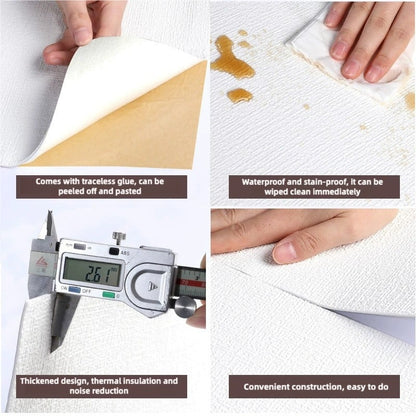 Adhesive Foam Wallpaper DIY 3D Wall Panel Living Room Brick Stickers Bedroom Kids Room Brick Papers Home Wall Decor