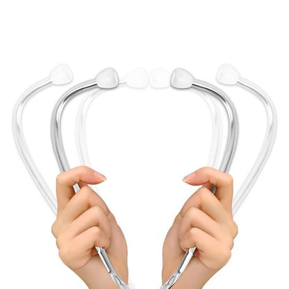 Portable Dual Head Stethoscope Professional Cardiology Medical Stethoscope Doctor Medical Equipment Device Student Vet Nurse