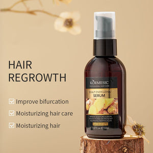 Hair Growth Serum Ginger Fast Repair Hair Essential Oil Hair Care Prevent Hair Loss Oil Scalp Treatment Nourish Hair Care Anti Dandruffs Hair Essence