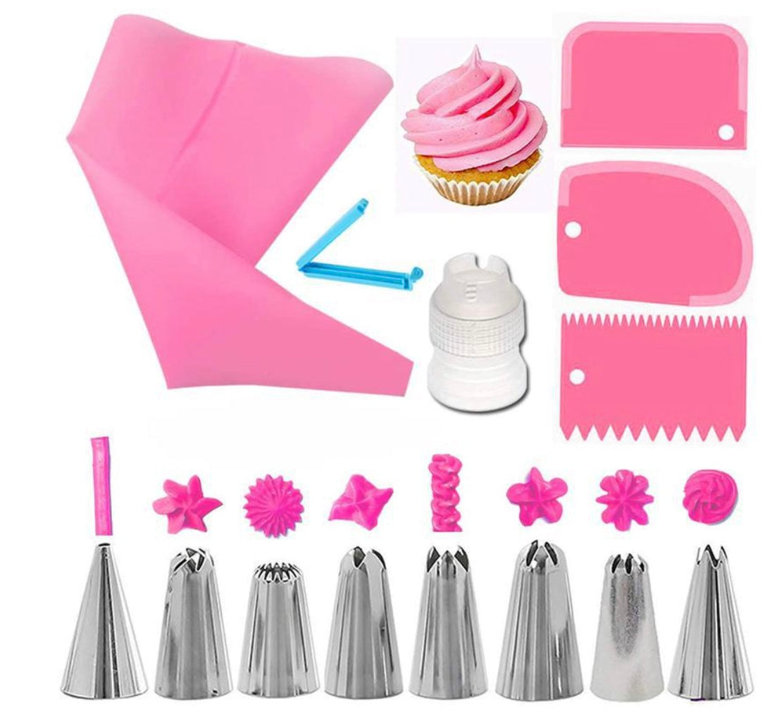 14Pcs Stainless Steel Flower Icing Piping Nozzles Cake Pastry Decorating Accessories Baking Tools