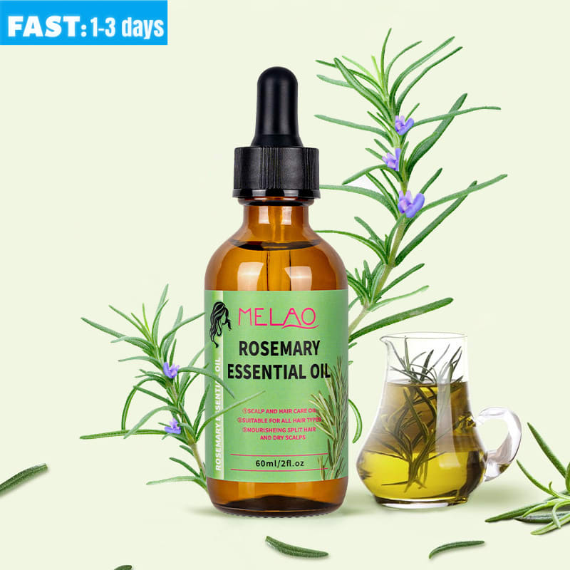 Rosemary Mint Hair Growth Oil - Scalp Treatment for African Hair | Strengthens & Prevents Breakage (Natural Ingredients, Curly Hair Care, 3x Thicker, Gift Set)