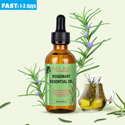 Rosemary Mint Hair Growth Oil - Scalp Treatment for African Hair | Strengthens & Prevents Breakage (Natural Ingredients, Curly Hair Care, 3x Thicker, Gift Set)