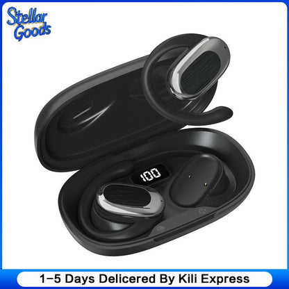 Bluetooth Earphones TWS Wireless Earpods Waterproof Sport Earbuds with Microphone Music Bluetooth 5.4 Dual Stereo Noise Reduction Bass Touch Control Long Standby Headset Earphone