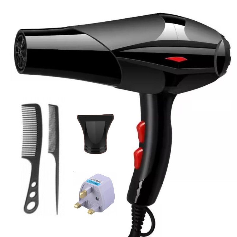 Hair Blow Dryer Professional Hair Dryer+Hair Comb+UK Plug