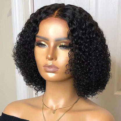 12Inch Wigs Fuffy Short Curly Hair Wig Synthetic Small Curly Wigs African Curls Hairstyles For Gift