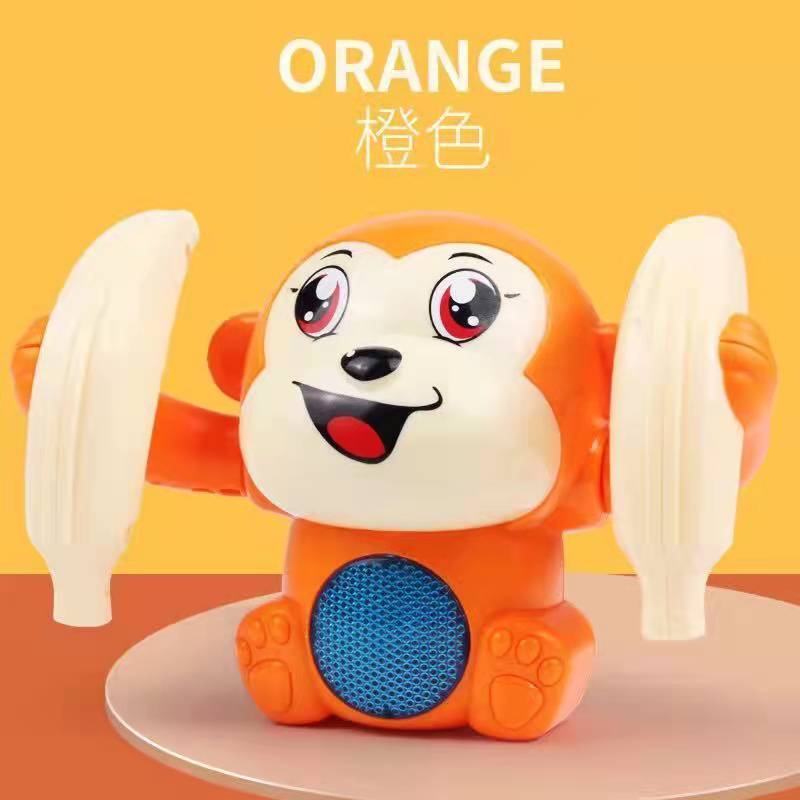 Children's boy Dolls Lovely Soft LED Colorful Glowing toy monkey Stuffed Plush Toy Gifts For Birthday girl baby toys Fast delivery within 1-5 days