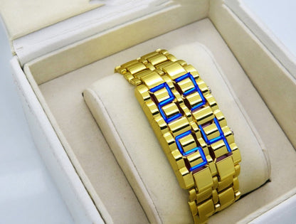 Fashion Luminous LED Lava Electronic Watches For Men And Women Sports Alloy Watched Fashion Casual Couple Chain Watche Student Watchs