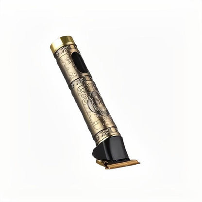 LCD Display Hair Trimmer USB Rechargeable Clipper Coreless Men&apos;s Beard Shaver Haircut Sharp Blade