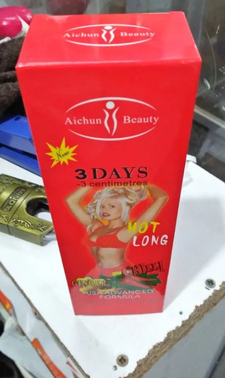 Slimming Cream Aichun Beauty 3 Days Hot Long Chilli and Ginger Slimming Cream Red
