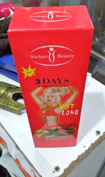 Slimming Cream Aichun Beauty 3 Days Hot Long Chilli and Ginger Slimming Cream Red