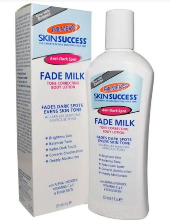 Palmers skin success body lotion Even tone Fade Milk with Vitamin E and Alpha Hydroxy Anti dark spot fade tone correcting lotion