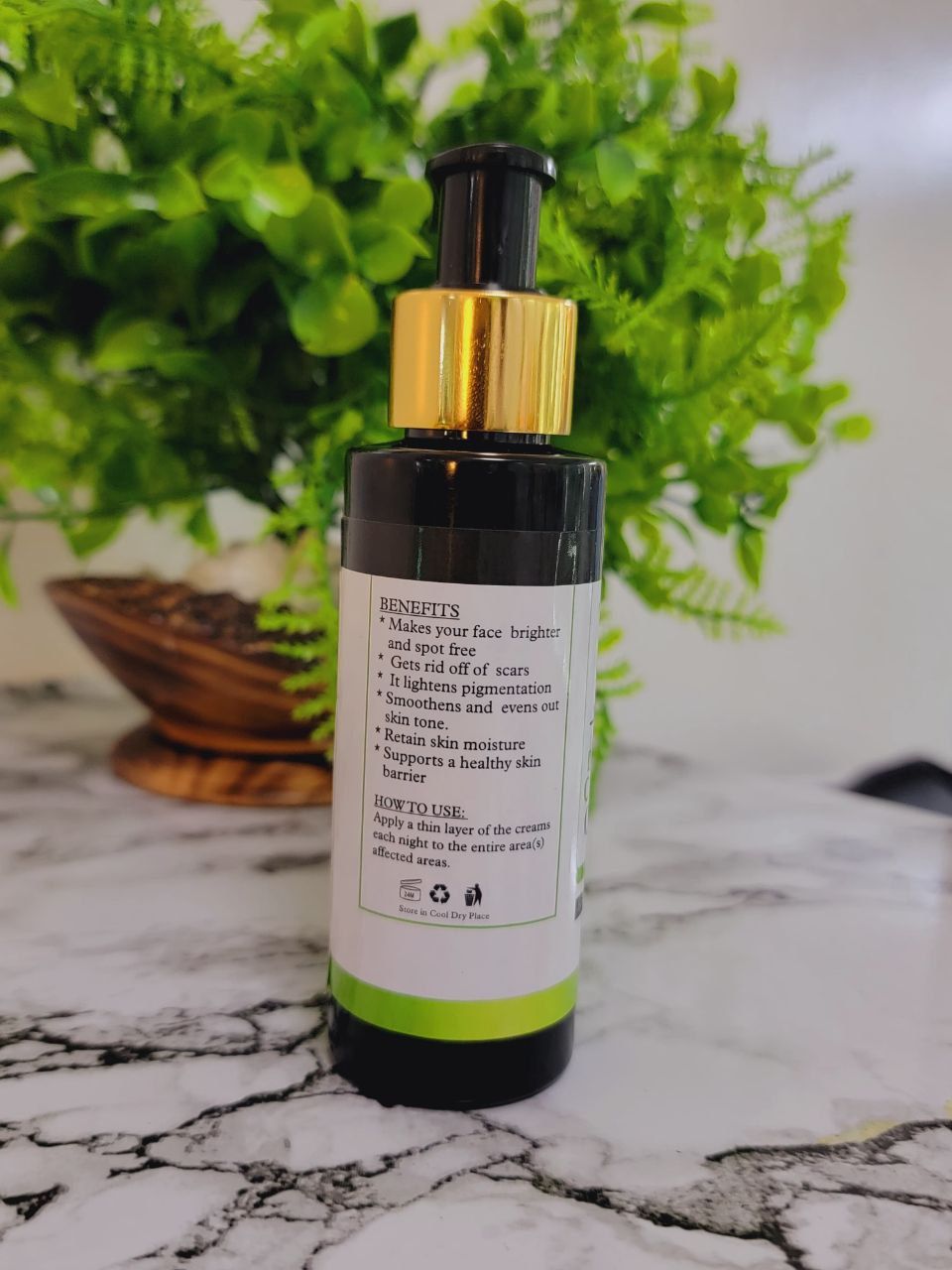 Dark Spots Corrector Cream - Dvee Organics - For Clearing Spots and Even Skin Tone