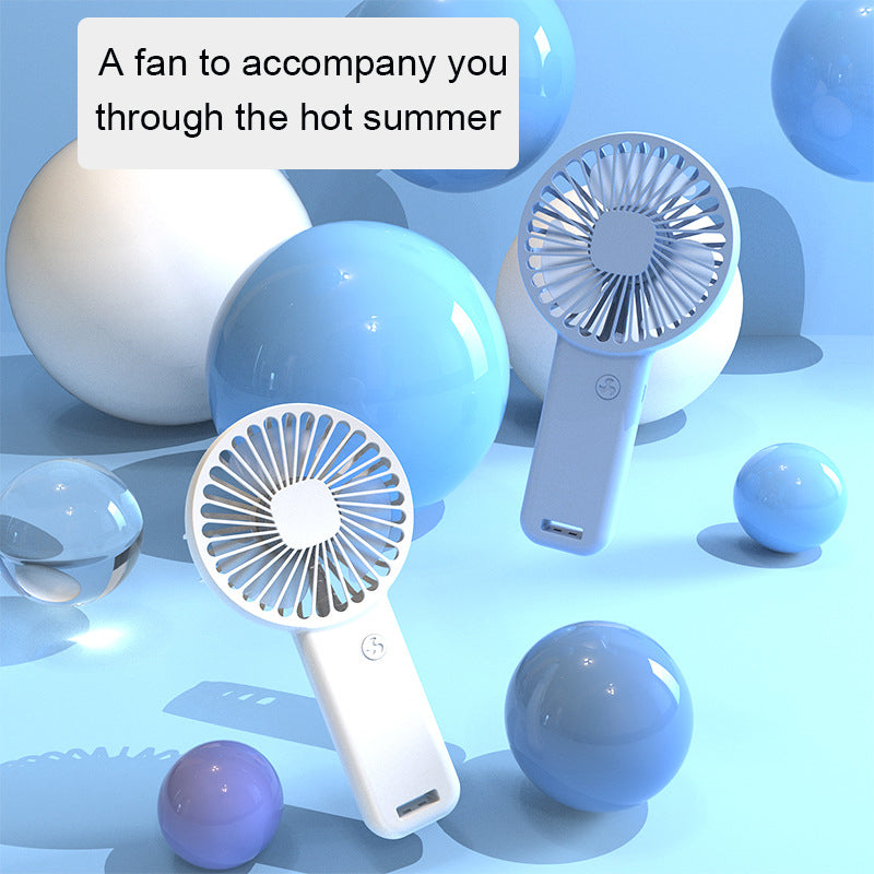 USB rechargeable Handheld fan Mini Hand-held fan fashion Hand held fan portable Mini handy Fan Mini Fan with 3 Speeds