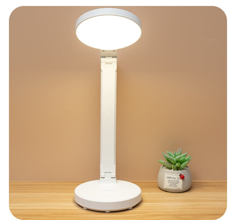 Portable Reading Light LED Desk Lamp Light Table desk lamp Touch dimming and toning Eye-protection desk Student dormitory charging study children bedroom lamp Fast delivery within 1-5 days