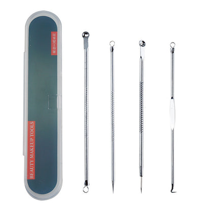 8pcs/4pcs set Blackhead Comedone Acne Pimple Blemish Extractor Vacuum Blackhead Remover Tool Spoon for Face Skin Care Tool