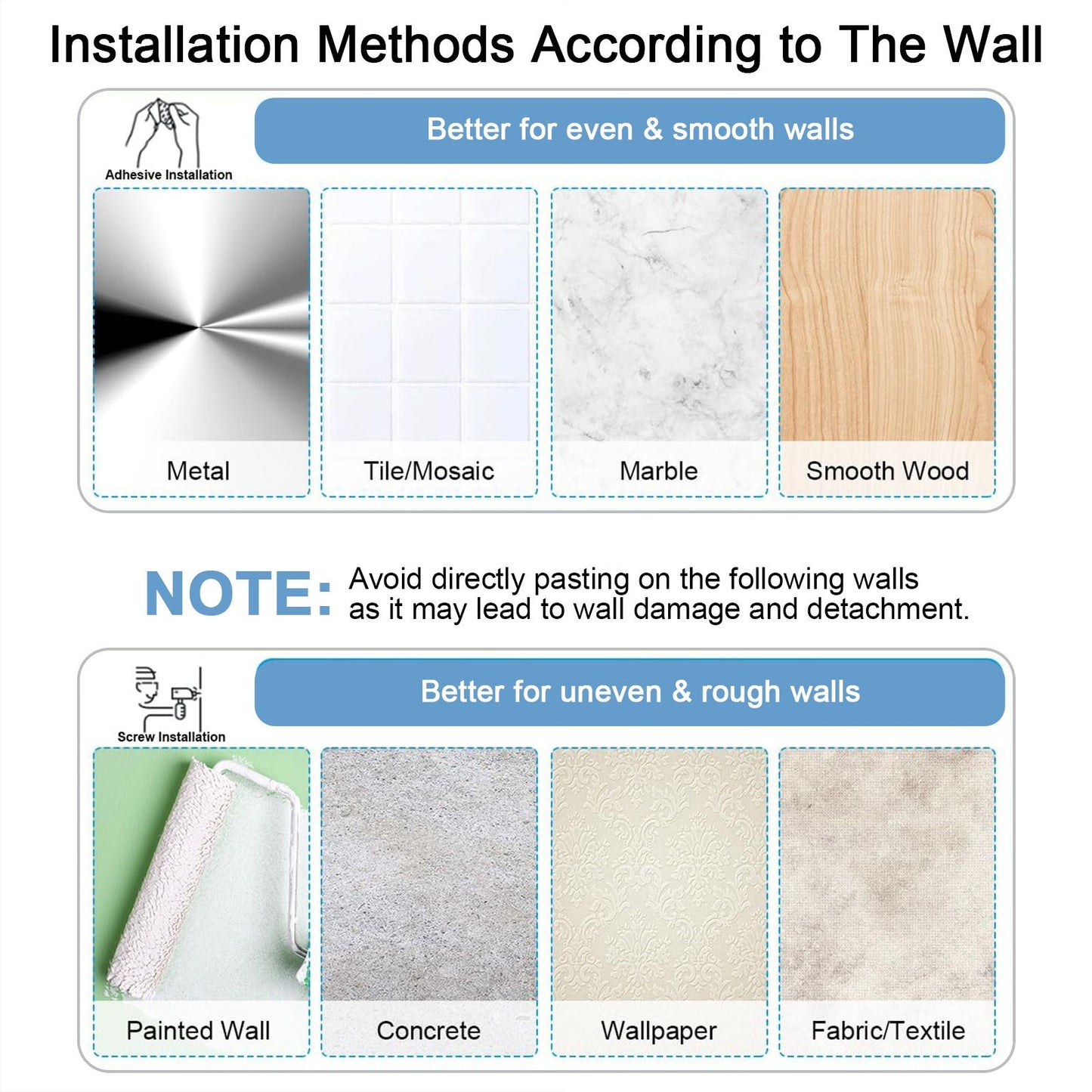 4pcs Curtain Rod Bracket, Self Adhesive Wall Mount Holder, Drapery Hook Holders Fixing Rod Holder Curtain Pole Wall Brackets Towel Rod Hooks for Home Bathroom Kitchen Hotel Use