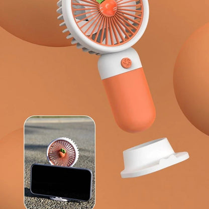 USB rechargeable Handheld fan Mini fruit Hand-held fan fashion Hand held fan portable Mini handy Fan