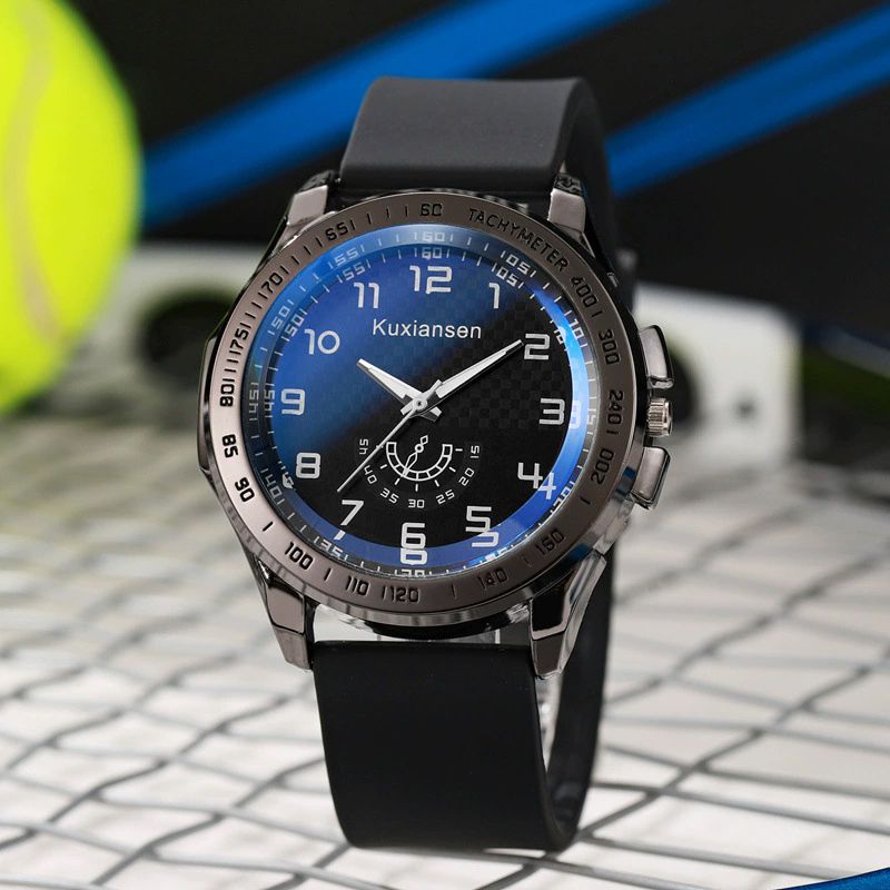 business watches men Large Dial Watches for Men's Waterproof Men Watch Fashion Trend Quartz Analog Male Watch Wrist Watch Valentines Gift Quartz Watches Sports Watch