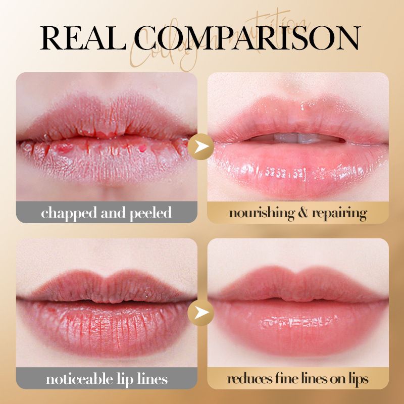 Collagen Lip Balm Lasting Moisturizing Anti Cracking Repair Nourishing Improve Hydration Plumping Lipstick Skin Care