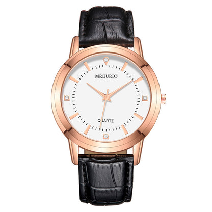 2022 Kenya Hot Selling Watch Casual Quartz Watch Men's Leather Strap Watch Gift Relogio Feminino Men's Clock