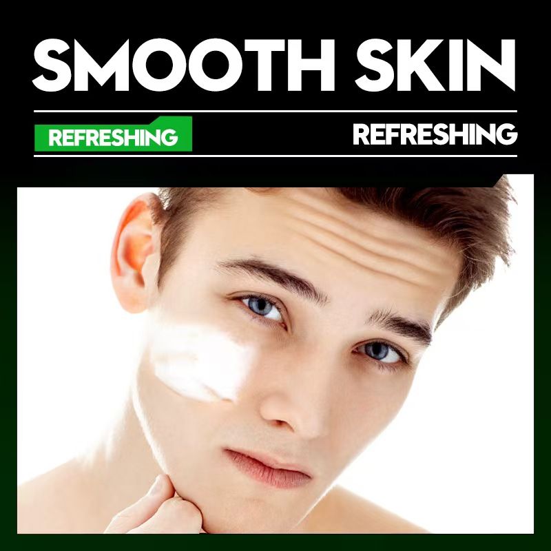 Men's specific facial cleanser for removing blackheads, shrinking pores, refreshing, oil controlling, oil removing, moisturizing, deep cleansing 100g