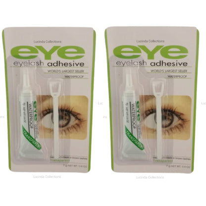 2Pcs Eye Lash Adhesive Glue Transparent / Clear White / Dark Tone Eyelash Waterproof Eyelashes Glue With Stick Eye Lashes Makeup Tools
