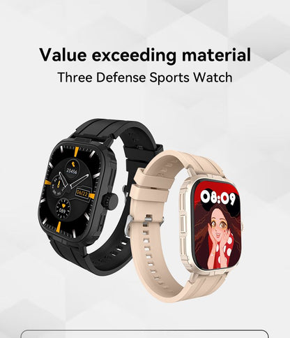 New Smart Watch Bluetooth Call Men And Women Outdoor Sports Smartwatch Digital Watch Heart Rate Blood Pressure Monitoring Fitness Bracelet Multiple Sports Modes