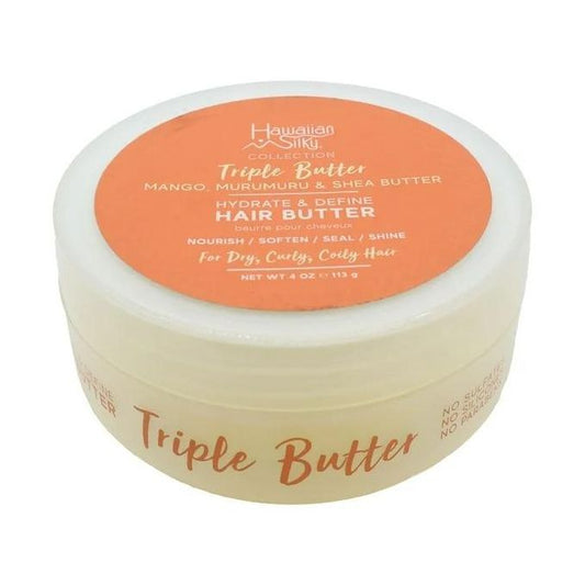 Triple Butter Hydrate and Define Hair Butter 4 Oz