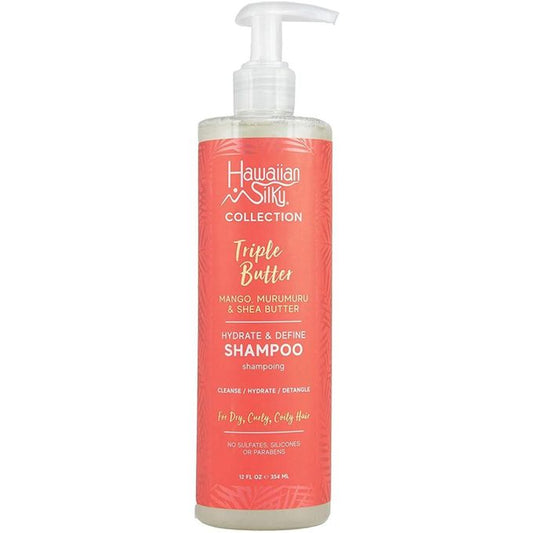 Triple Butter Hydrate and Define Shampoo 12 Oz.