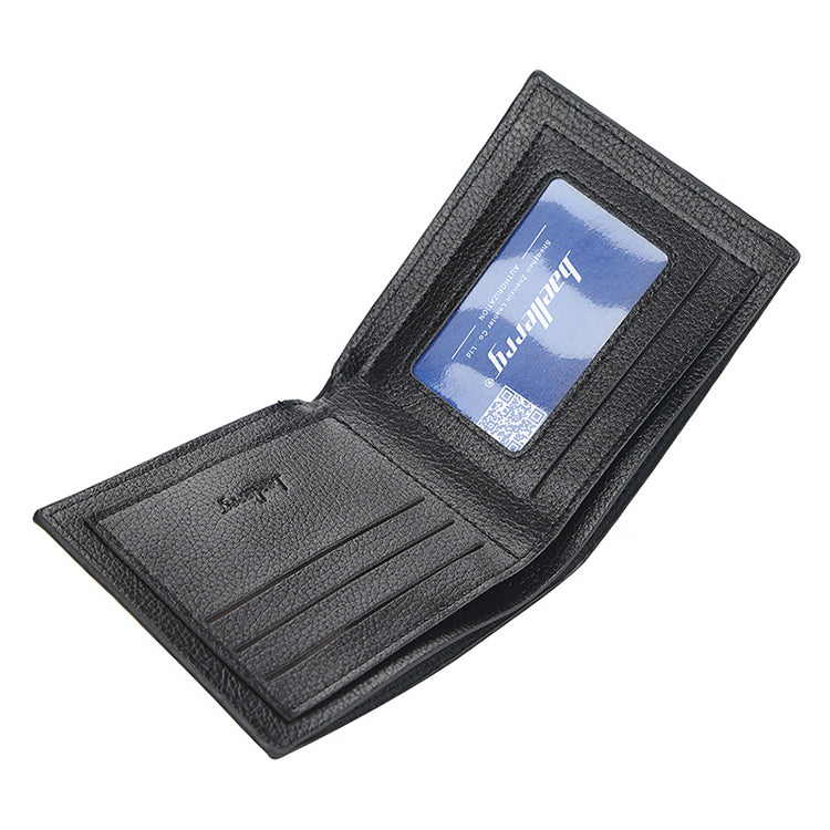 Baellerry PU Leather Classic Men Wallets Coin Pocket Small Wallet Gift for Men Purses Card Holder Male Clutch Money Bag ,Men's Bags New Design High Quality Purse